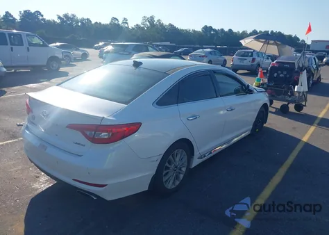 2015 Hyundai Sonata Limited from USA, damaged, VIN 5NPE34AF9FH126702
